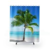 Fresh and Unique Palm Tree Shower Curtain