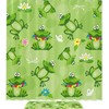 Frog Background Pattern Shower Curtain for your Bathroom - Travel Shower Curtain