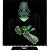 Frog Black Waterproof Shower Curtain - Add Some Drama To Your Bathroom Decor