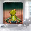 Frog Waterproof Shower Curtain - Lovely Bathroom Decoration With Hook