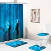 Full Size Dolphin Shower Curtain