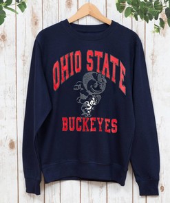 Full Size Vintage Ohio State Buckeyes NCAA Hoodie Sweatshirt