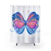Full-Size Butterfly Shower Curtain For Complete Bathroom Decor