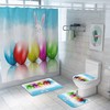 Fun And Cute Easter Shower Curtain For Bathroom Decor