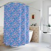 Fun And Dreamy Dinosaur Cloud Shower Curtain For A Quirky And Unique Bathroom Decor
