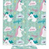 Fun And Magical Bathroom Decoration With Unicorn Clouds Shower Curtain, Waterproof Bath Curtain 