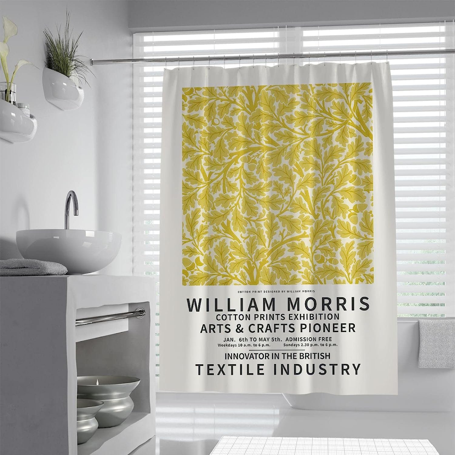 Fun And Playful Animal Shower Curtain With Humorous Monkey Designs For Your Farmhouse Bathroom