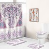 Fun Elephant Shower Curtain For Your Bathroom
