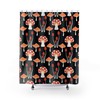 Fun Mushroom Shower Curtain for Home Decor, Bathroom Accessory 
