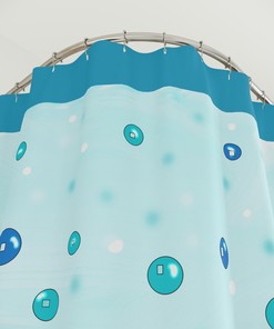 Fun Rubber Duckies Shower Curtain with Original Artwork