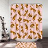 Fun Tiger Pattern Shower Curtain For Playful And Whimsical Bathroom Decor