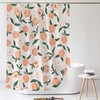 Fun and Cute Bright Colorful Design Fruits Shower Curtain