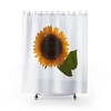 Fun and Playful Sunflowers Shower Curtain for Bathroom Decor by MobiusMoon