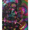 Funky and Unique Trippy Mushroom Shower Curtain with 3D Design
