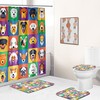Funny And Quirky Dog Shower Curtain - Add Some Whimsy To Your Bathroom