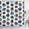 Funny Owl Coffee Tea Espresso Mug Cup Good Morning Shower Curtain