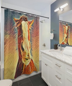 Funny Sloth Retro Movie Shower Curtain Bathroom Decor With Cute And Funny Design 