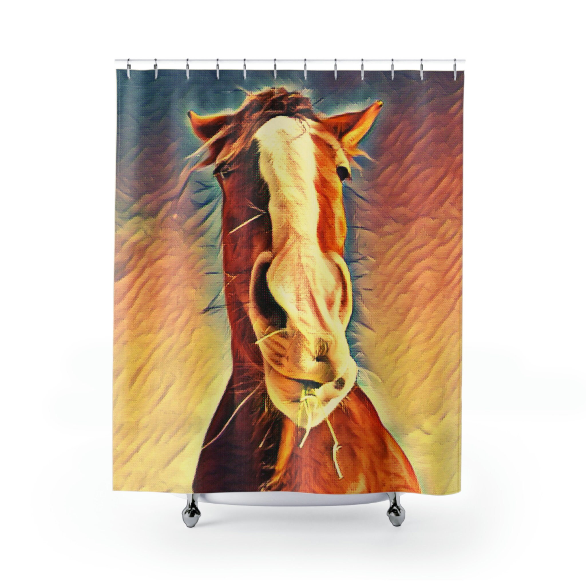 Funny Sloth Retro Movie Shower Curtain Bathroom Decor With Cute And Funny Design
