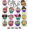 Furry Owl Team Waterproof Shower Curtain For Bathroom