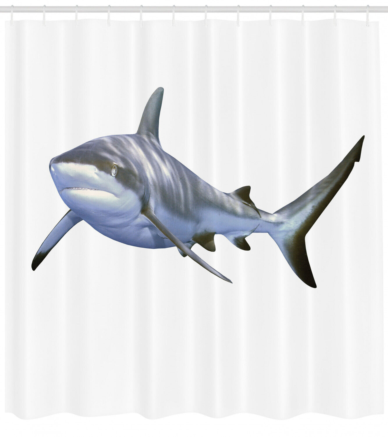 Futuristic Art Large Reef Print Shower Curtain for Your Bathroom