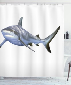 Futuristic Art Large Reef Print Shower Curtain for Your Bathroom
