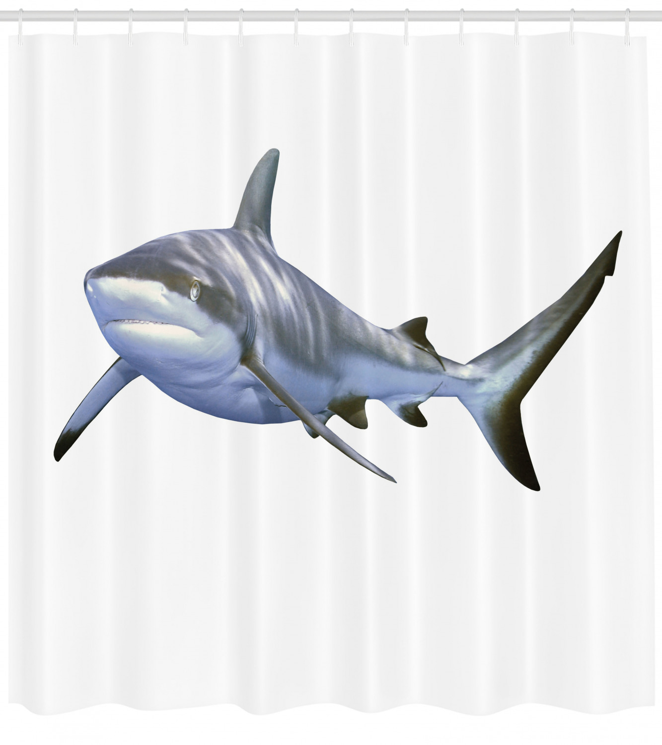 Futuristic Art Large Reef Print Shower Curtain for Your Bathroom