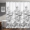 Galaxy Dinosaur Animal Shower Curtain Waterproof Washable Fabric For Bathroom