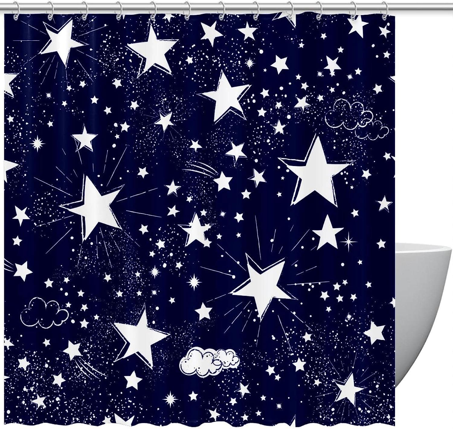 Gallop Horse Shower Curtain Bathroom Decorr