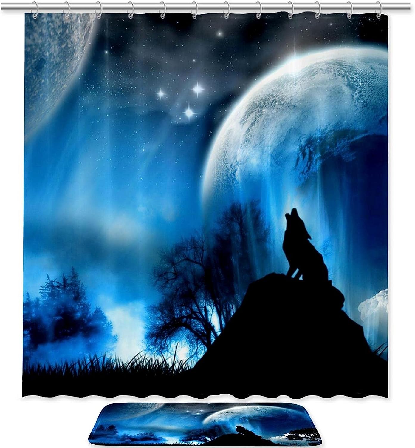 Gallop Horse Shower Curtain Bathroom Decorr Gifts Family
