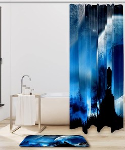 Gallop Horse Shower Curtain Bathroom Decorr Gifts Family