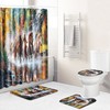 Game Over Shower Curtain Waterproof Fabric Bathroom Curtain