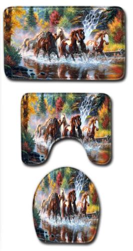 Game Over Shower Curtain Waterproof Fabric Bathroom Curtain