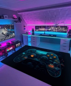 Game Room Carpets - Personalize Your Home with Gaming Rugs for Living Room