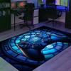 Game Room Rug with Personalized Name - Add Some Fun to Your Room