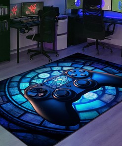 Game Room Rug with Personalized Name - Add Some Fun to Your Room