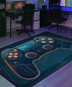 Game Room Rug with Quotes - Personalized Gift Idea for Teen Boys