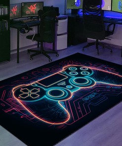 Game Room Rugs for Living Room - Personalize Your Living Space with Customizable Gaming Rugs