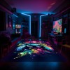 Game Room Themed Area Rugs for Boys with Vintage Gaming Rugs for Bedrooms