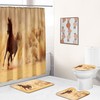 Game Shower Curtain Kids Boys Gaming Bath Curtain Modern Gamer Bathroom Decor Teens Gamepad Waterproof (Black)