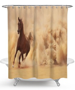 Game Shower Curtain Kids Boys Gaming Bath Curtain Modern Gamer Bathroom Decor Teens Gamepad Waterproof (Black)