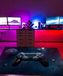 Gamer Rug for Bedroom - Personalize with Your Name, Quotes, or Designs - Game Room Area Rugs