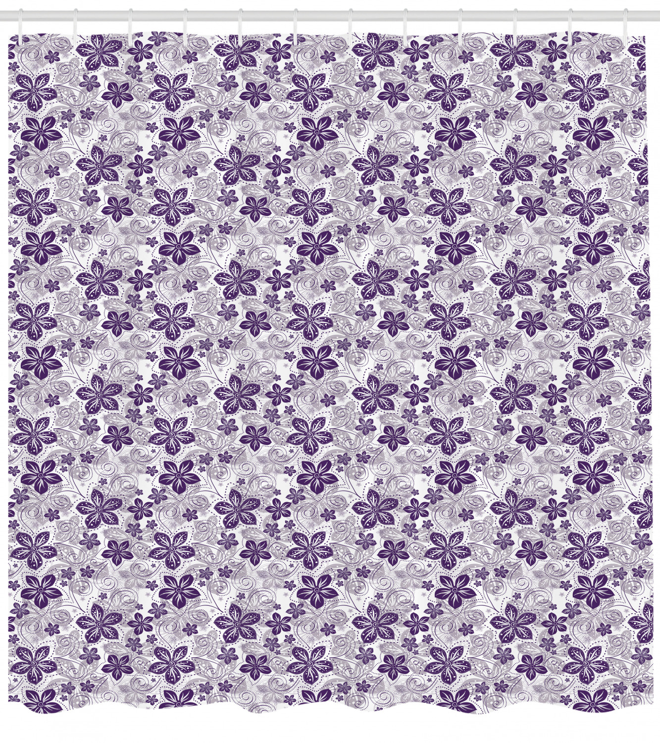 Garden Art Shower Curtain - Beautiful Floral Bathroom Decor