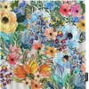 Garden Bouquet Floral Botanical Plant Shower Curtain
