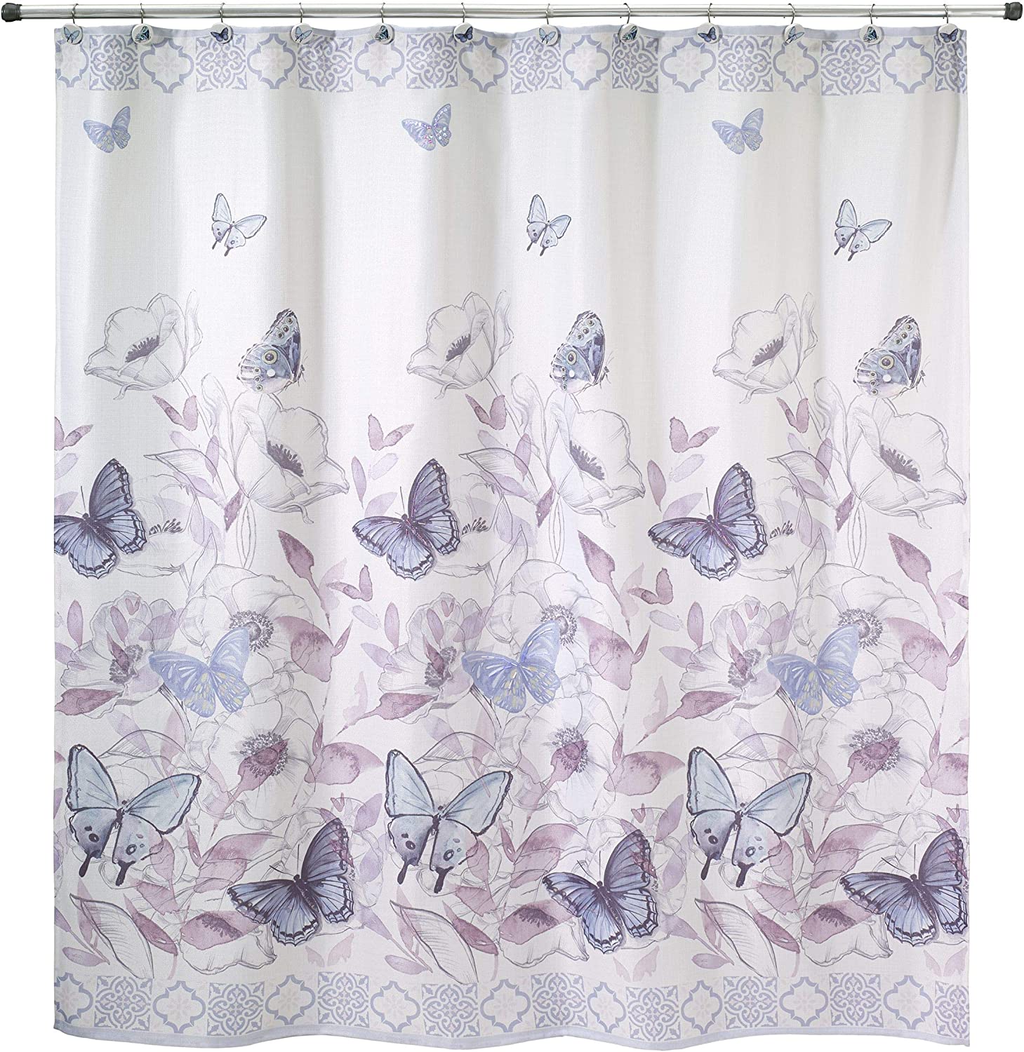 Garden Color Shower Curtain - Avantis Bathroom Collection Design