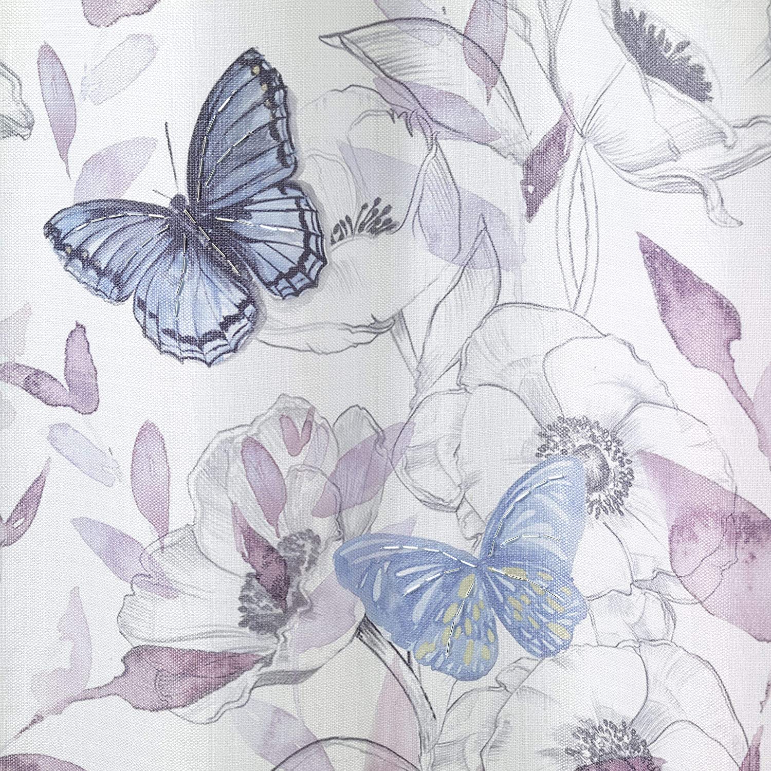 Garden Color Shower Curtain - Avantis Bathroom Collection Design - Image 2