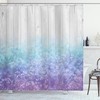 Garden Dreamy Petals Abstract Print Shower Curtain For Bathroom 