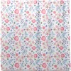 Garden Flowers Pattern Shower Curtain Modern Home Bathroom Hotel Spa Decorations Waterproof Fabric