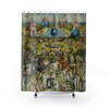 Garden Of Earthly Delights Art Shower Curtain, Renaissance Fine Art Bathroom Decor 