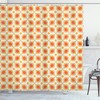 Geometric Cube Patterned Shower Curtain