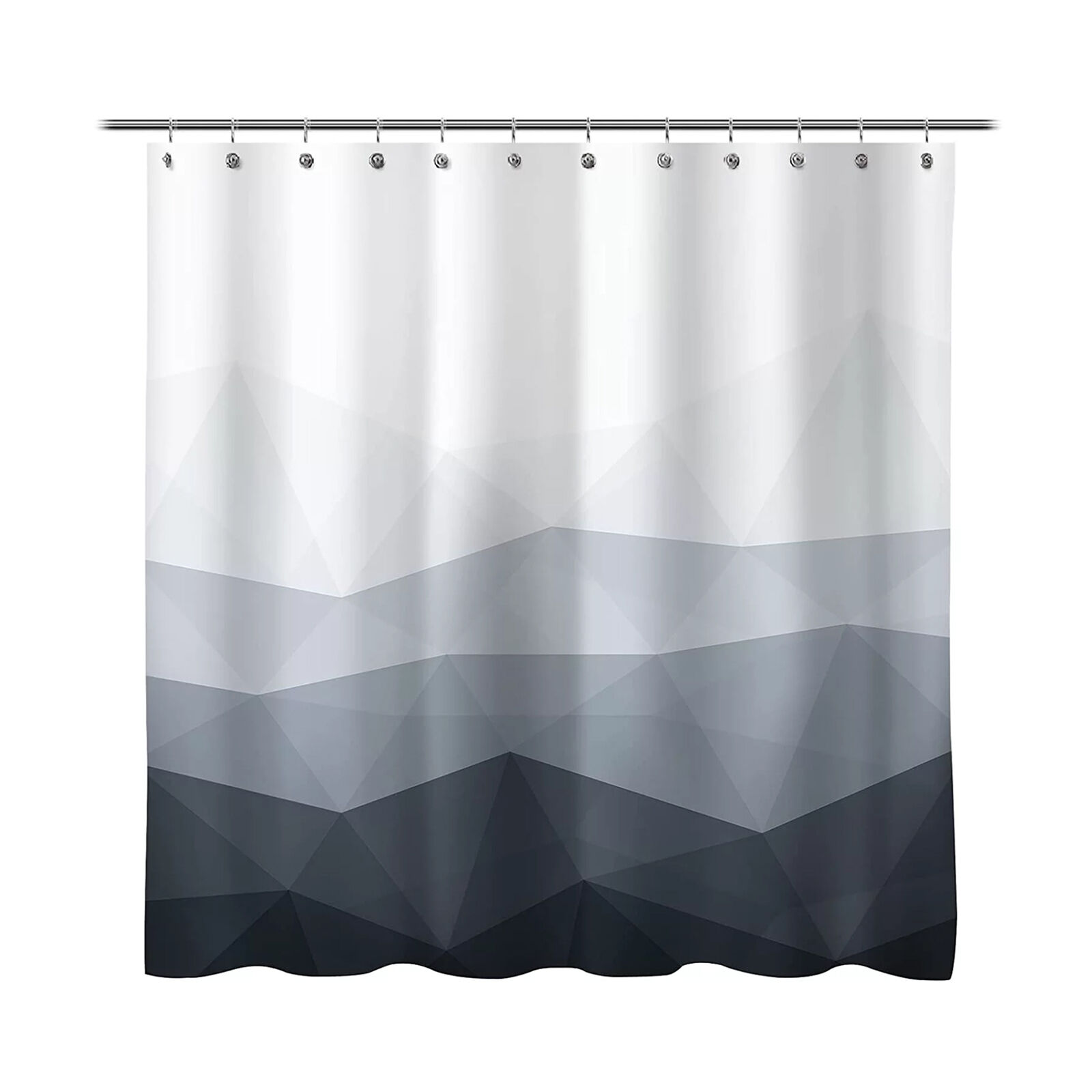Geometric Dorm Shower Curtain With Pattern For Bathroom Supplies